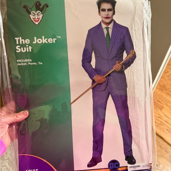 Spirit Halloween Joker Costume M - Picture 2 of 2